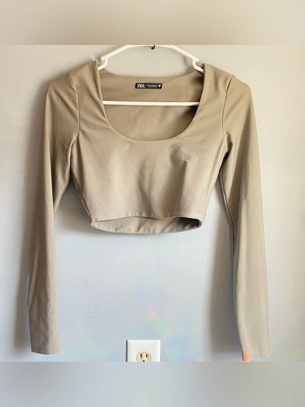 Zara Cropped Long Sleeve